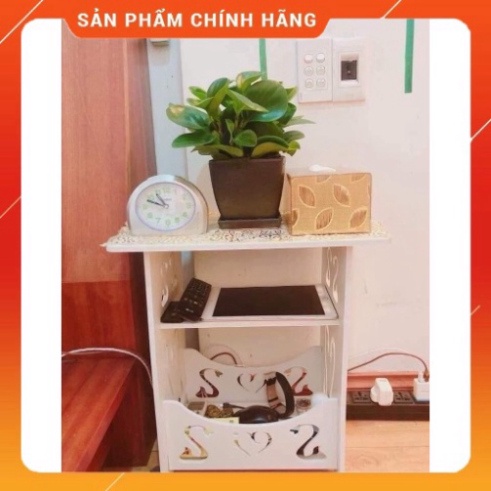 KỆ BÀN VUÔNG THIÊN NGA ĐỂ ĐẦU GIƯỜNG - TÔ ĐIỂM CĂN PHÒNG THÊM SANG TRỌNG LH21