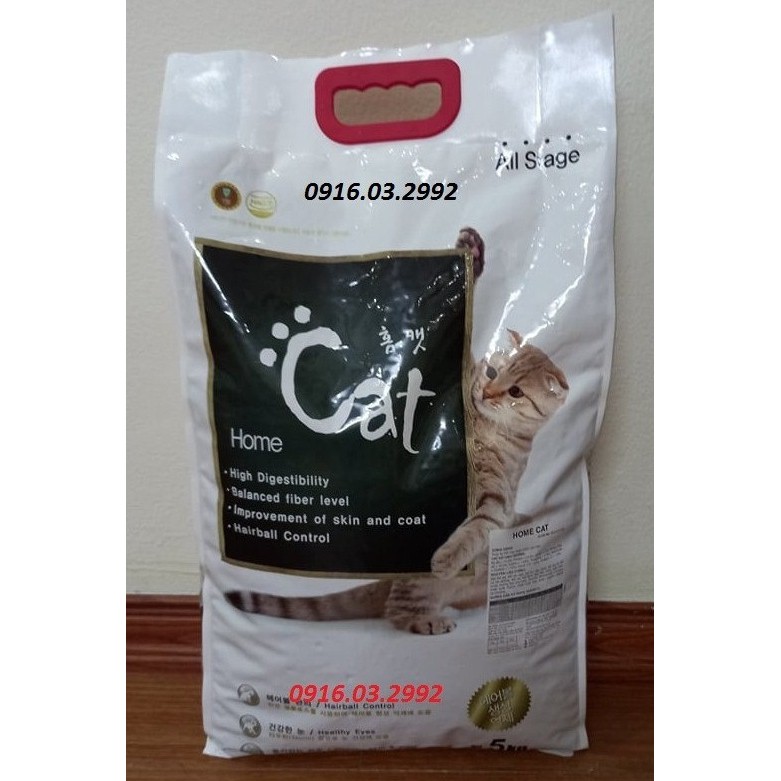 [Mã PET50K giảm Giảm 10% - Tối đa 50K đơn từ 250K] Thức ăn cho mèo Home Cat [1kg túi zip]