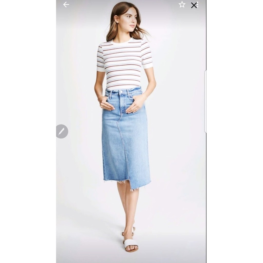 CHÂN VÁY JEAN MONKI LAI TUA LỆCH TÀ | BigBuy360 - bigbuy360.vn