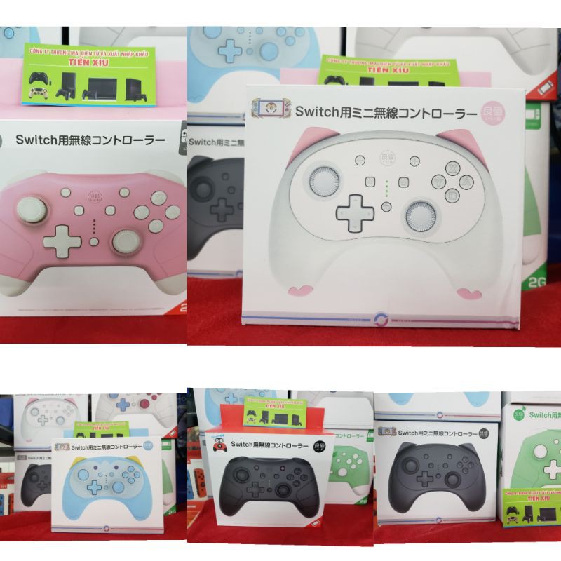Tay cầm nintendo switch ipega pro ,IINE ,Dobe Tay Pro cho Nintendo Switch Oled V1 V2 Lite hãng iine Aolion