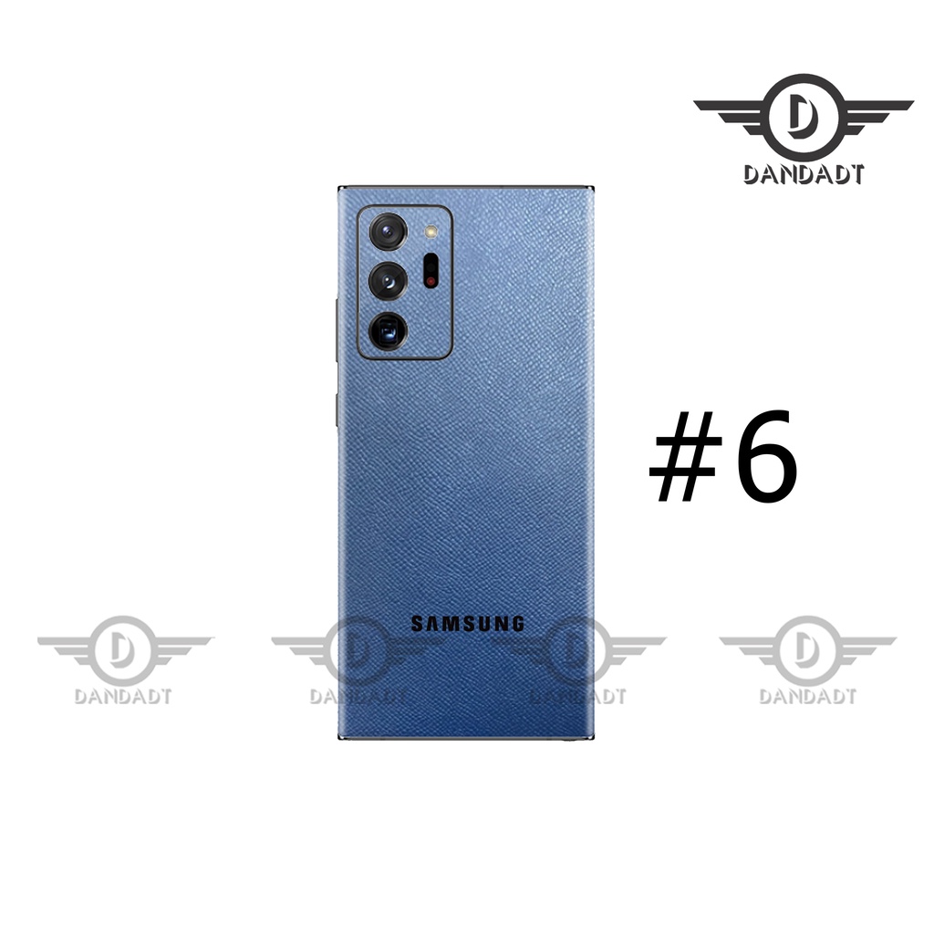 MIẾNG DÁN DA SAMSUNG GALAXY NOTE 20, NOTE 20 ULTRA - MIỄN PHÍ KHẮC TÊN, SĐT, CHỮ KÝ...