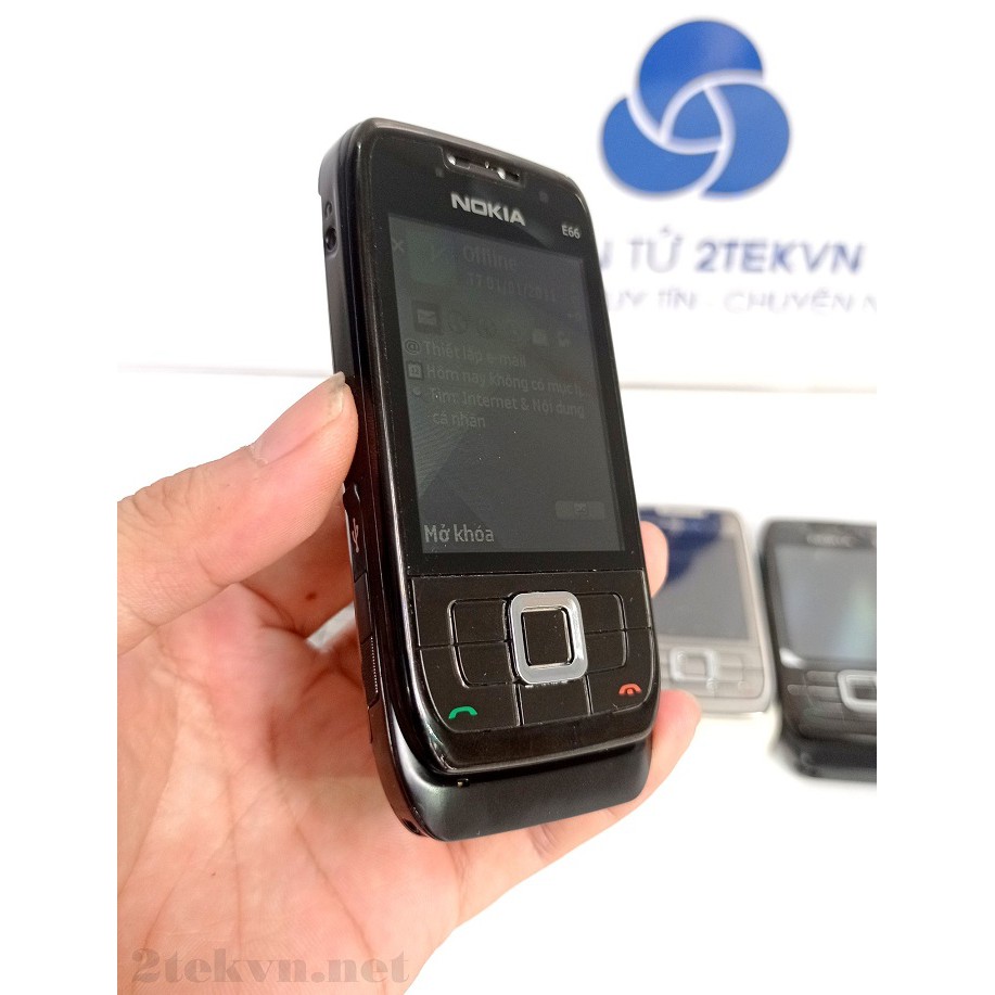 Điện thoại Nokia E66 nắp trượt chính hãng - Điện thoại Nokia cổ giá rẻ