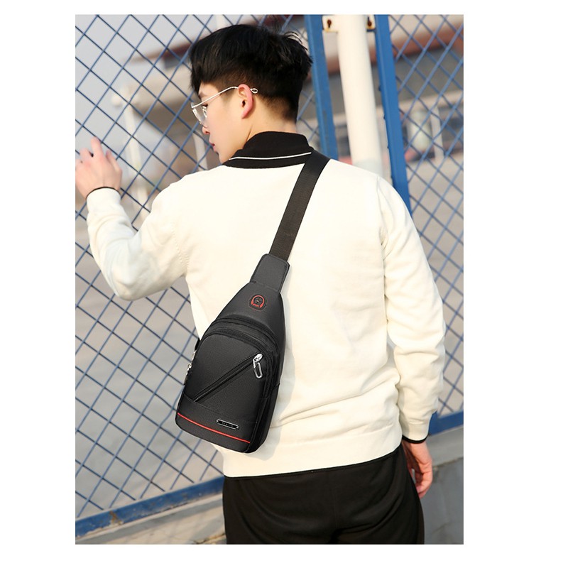 Túi đeo chéo nam mini đeo vai đi học vải canvas thời trang Hàn Quốc TĐC 01 | BigBuy360 - bigbuy360.vn