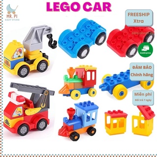 [Chính Hãng XDD Toys] Đồ Chơi Lắp Ghép Lego Duplo, Xếp Hình Lắp Ráp Sáng Tạo Chủ Đề Phương Tiện Giao Thông, Mô Hình Xe