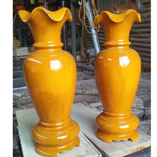 cặp lục bình gỗ mít cao 61cm x 18cm