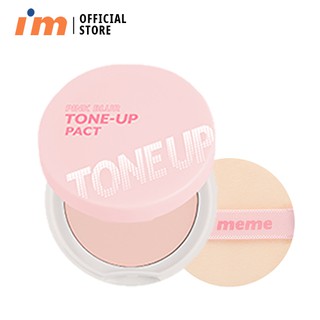 Phấn Phủ Kiềm Dầu Che Phủ Toàn Diện Nâng Tông I'm Meme Pink Blur Tone Up Pact 10g