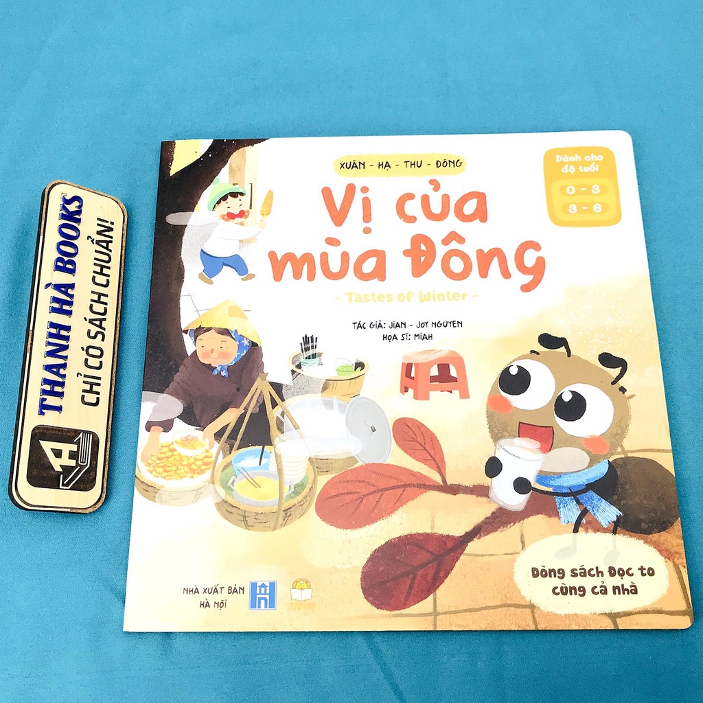 Sách - Xuân - Hạ - Thu - Đông  lẻ tùy chọn
