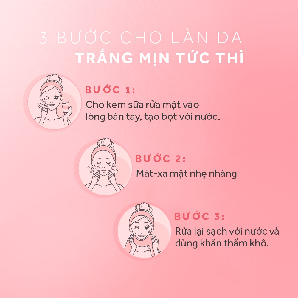 Kem Sữa Rửa Mặt Dưỡng Trắng Nâng Tông Pond'S White Beauty 40 GRAM