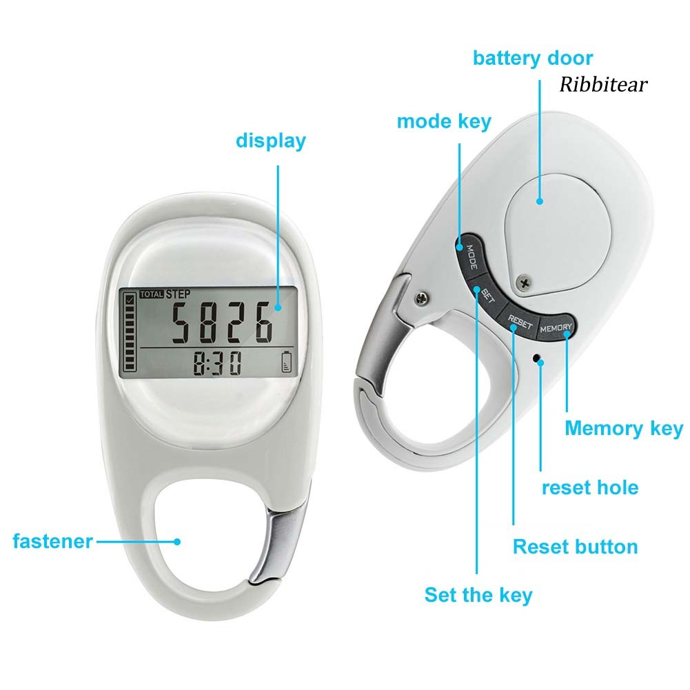 Dụng Cụ Đếm Bước Đi Bộ / Tập Thể Hình Tiện Dụng