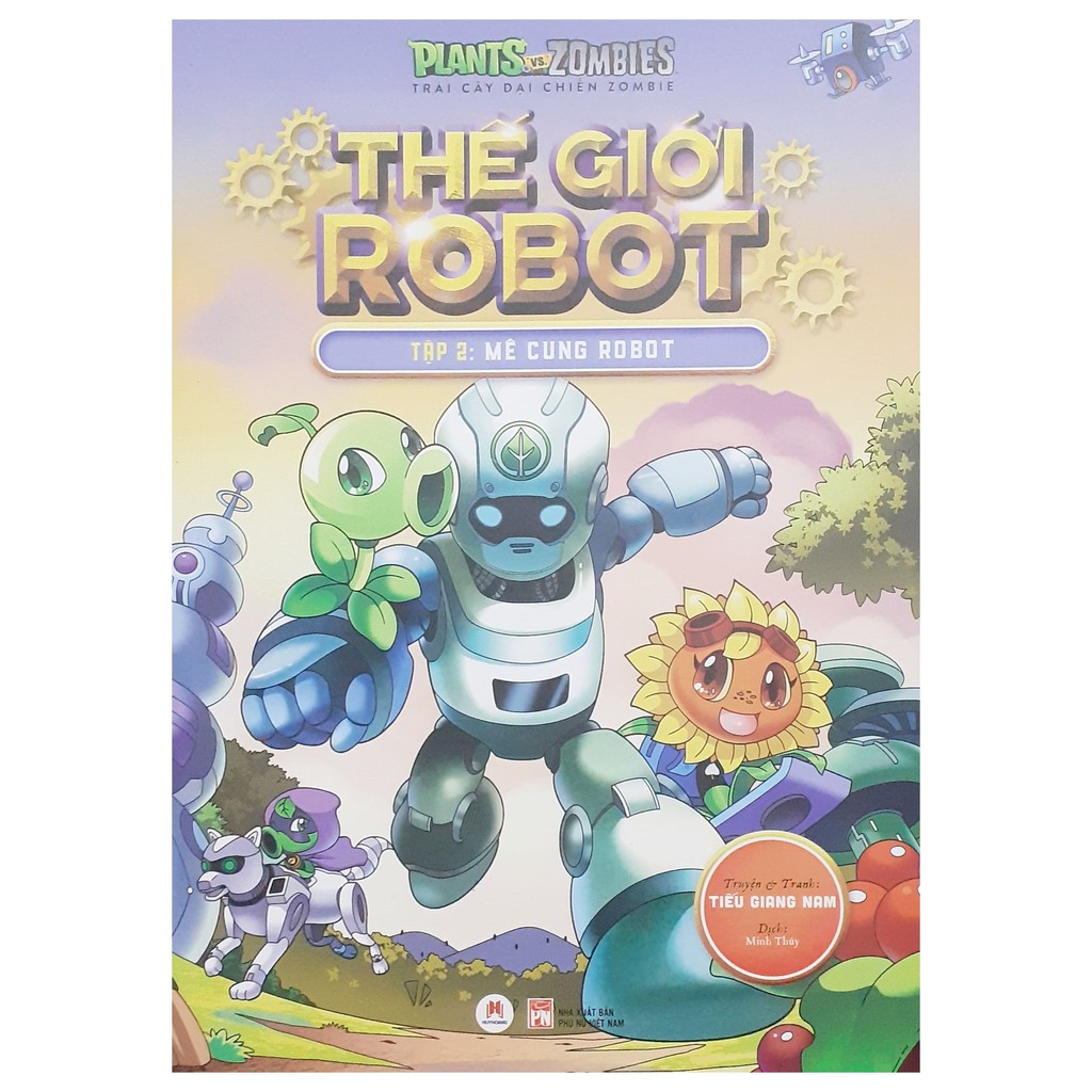 Sách - Trái cây đại chiến Zombie-Thế giới Robot tập 2: Mê cung Robot