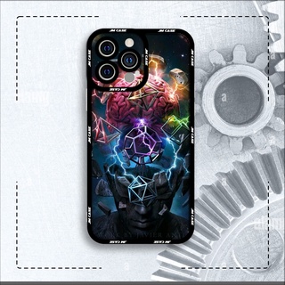 Ốp lưng iphone samsung xiaomi oppo cạnh vuông sấm sét màu sắc cực ngầu
