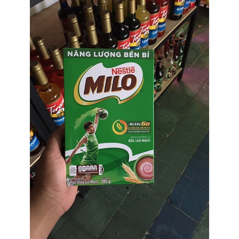 Bột Sữa Milo hộp giấy 285g