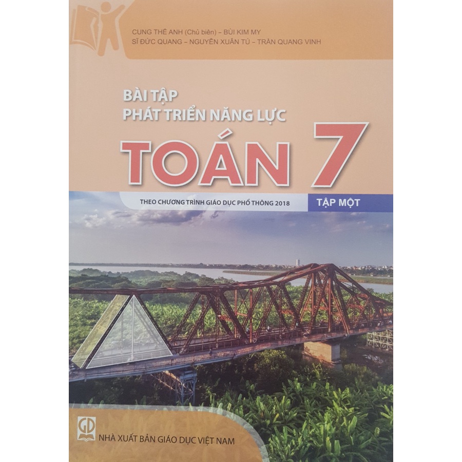 Sách - Combo Bài tập phát triển năng lực Toán 7 (Hai tập)