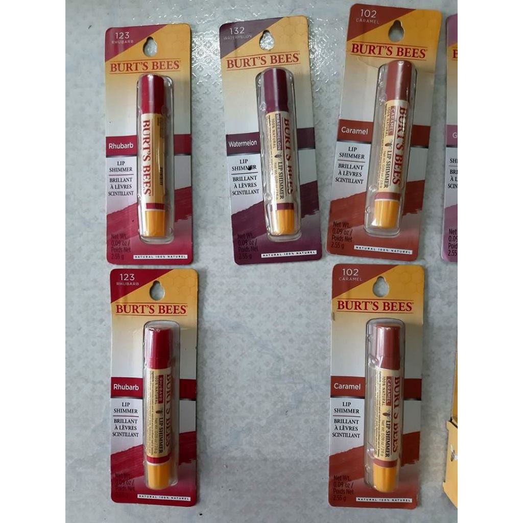 SON DƯỠNG CÓ MÀU HỒNG NHẠT ÁNH NHŨ BURT'S BEES 100% NATURAL MOISTURIZING LIP SHIMMER 4.25g từ mỹ