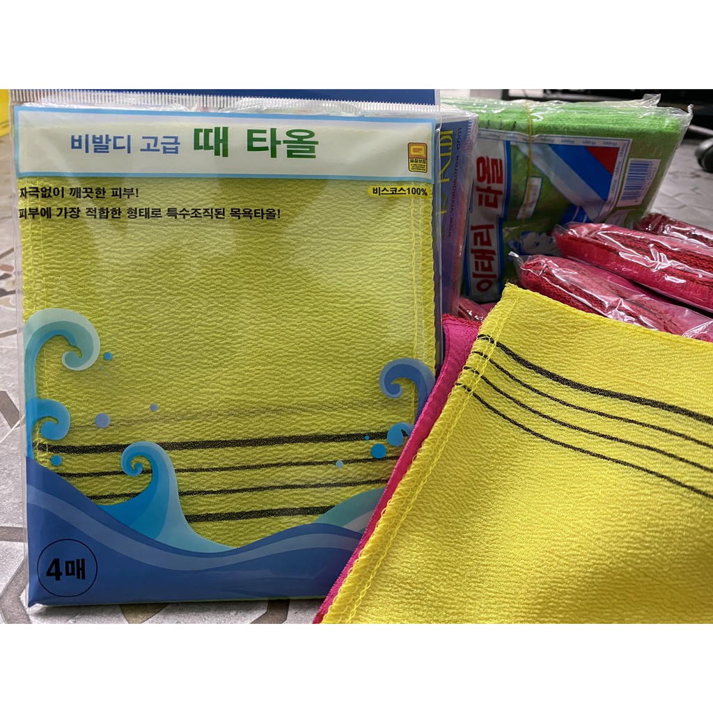 Tẩy da chết body với chiếc khăn thần thánh được mọi spa và người dân Hàn Quốc ưa thich sử dụng hàng ngày | BigBuy360 - bigbuy360.vn