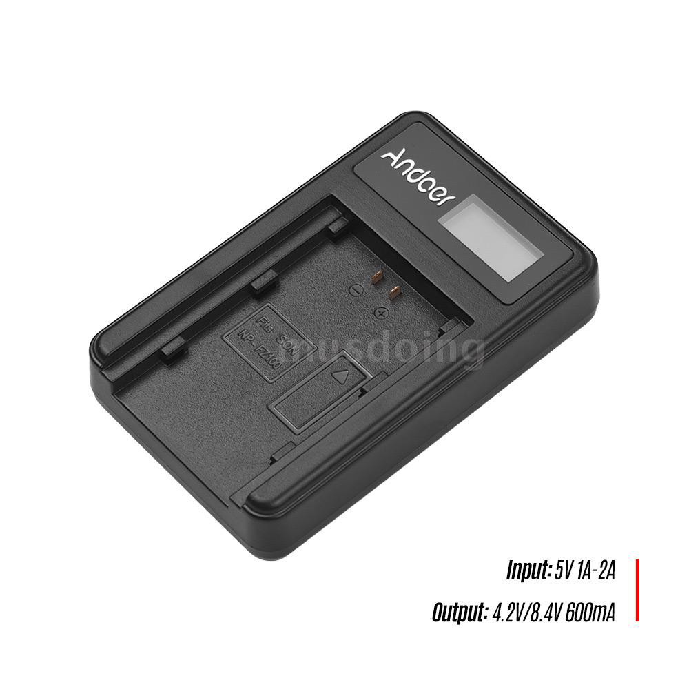 Bộ sạc pin USB cho máy ảnh Sony np-fz100 a7iii a7riii a7siii