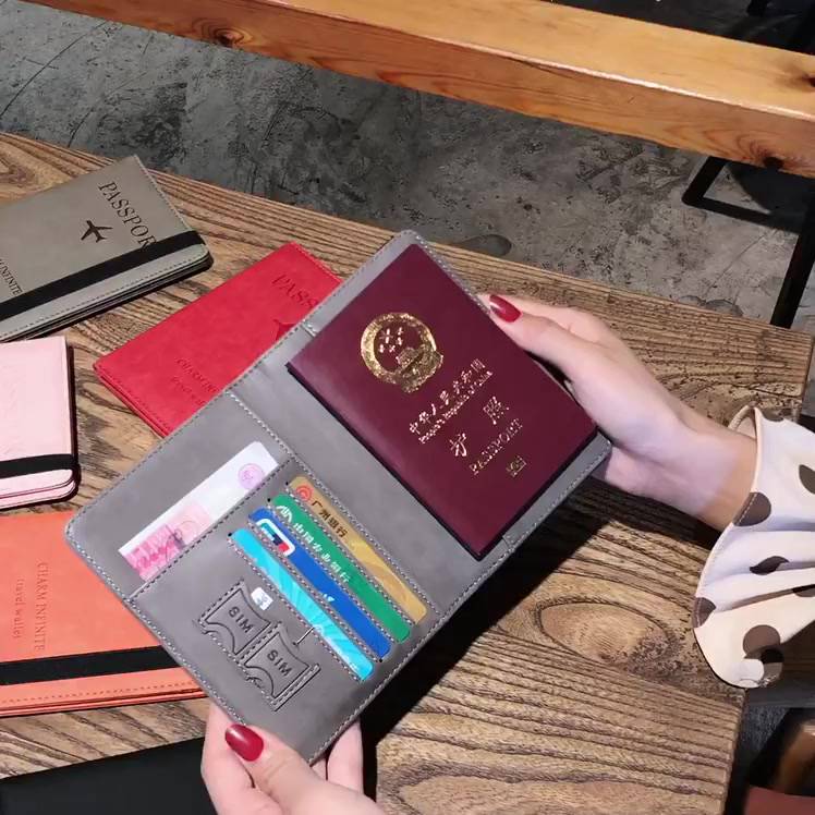 Ví Da Siêu Mỏng Đựng Hộ Chiếu Tài Liệu Đa Năng Tiện Dụng Giá Đ | BigBuy360 - bigbuy360.vn