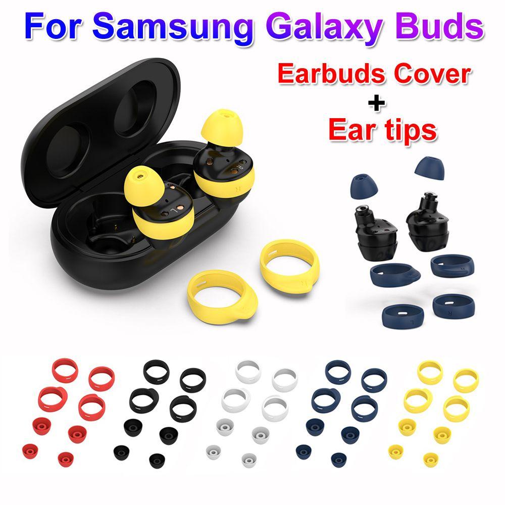 GOGOUP Tai Nghe Nhét Tai Thể Thao Bằng Silicone Mềm Cho Samsung Galaxy Buds