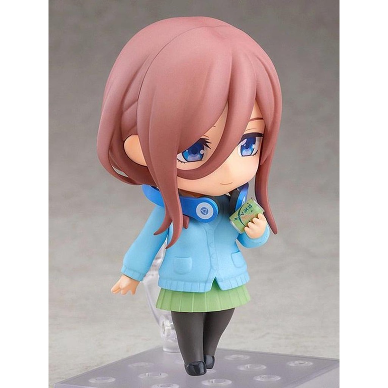 Mô hình nhân vật figure Nendoroid Miku Gotoubun no Hanayome Nhà có 5 nàng dâu anime chibi trang trí trưng bày đẹp