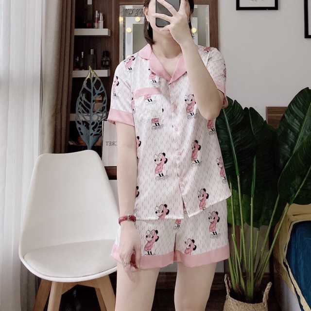 Bộ lụa đùi cao cấp