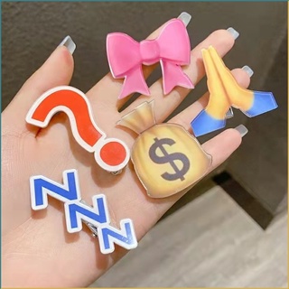 Kẹp tóc hình giọt nước / mặt cười / giọt nước / giọt nước / giọt mồ hô