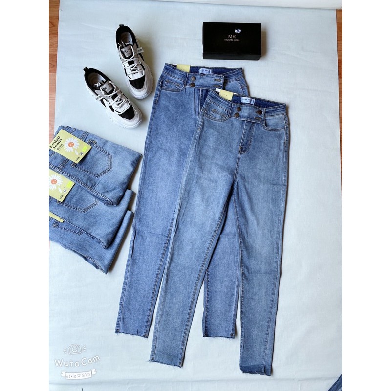 Quần Jeans Nữ Cạp Dài Lưng Cao Tôn Dáng Siêu Sang Chảnh | BigBuy360 - bigbuy360.vn