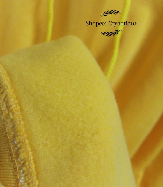 [ĐỦ SIZE - Kèm hình thật] Hoodie trơn nỉ dày vàng yellow basic hoodie unisex | BigBuy360 - bigbuy360.vn