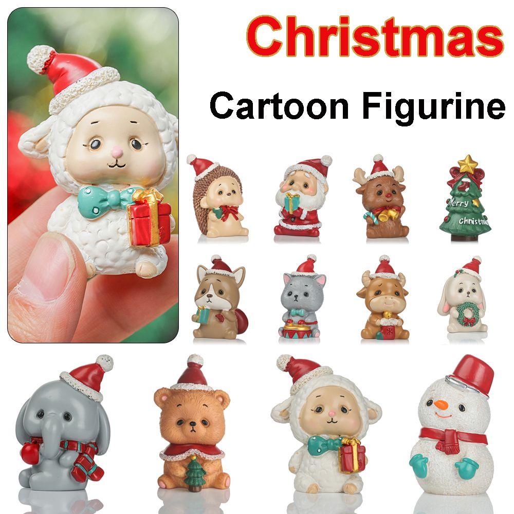 Mô Hình Ông Già Noel Hoạt Hình Trang Trí Giáng Sinh