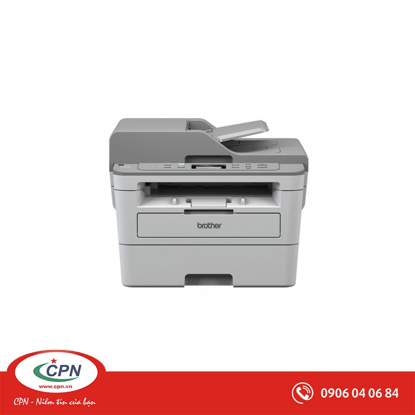 Máy in laser Brother đa năng Brother DCP-B7535DW - A4, A5, 34 trang/phút, 128MB, In+Scan+Copy+ đảo mặt, USB 2.0 TN/DR-B0