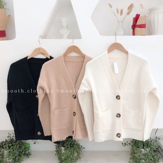 Áo Cardigan len lông thỏ