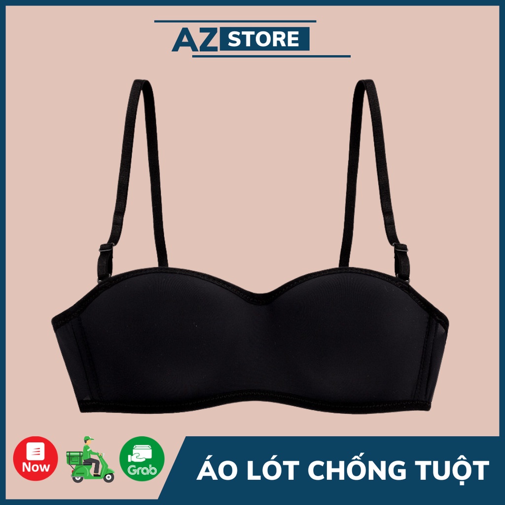 Áo lót nữ đúc su không gọng nâng ngực -  Đệm Mỏng Tặng Kèm Dây - AZ Store