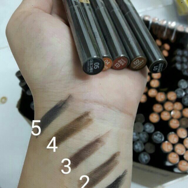 Chì kẻ mày ngang 2 đầu vỏ nâu