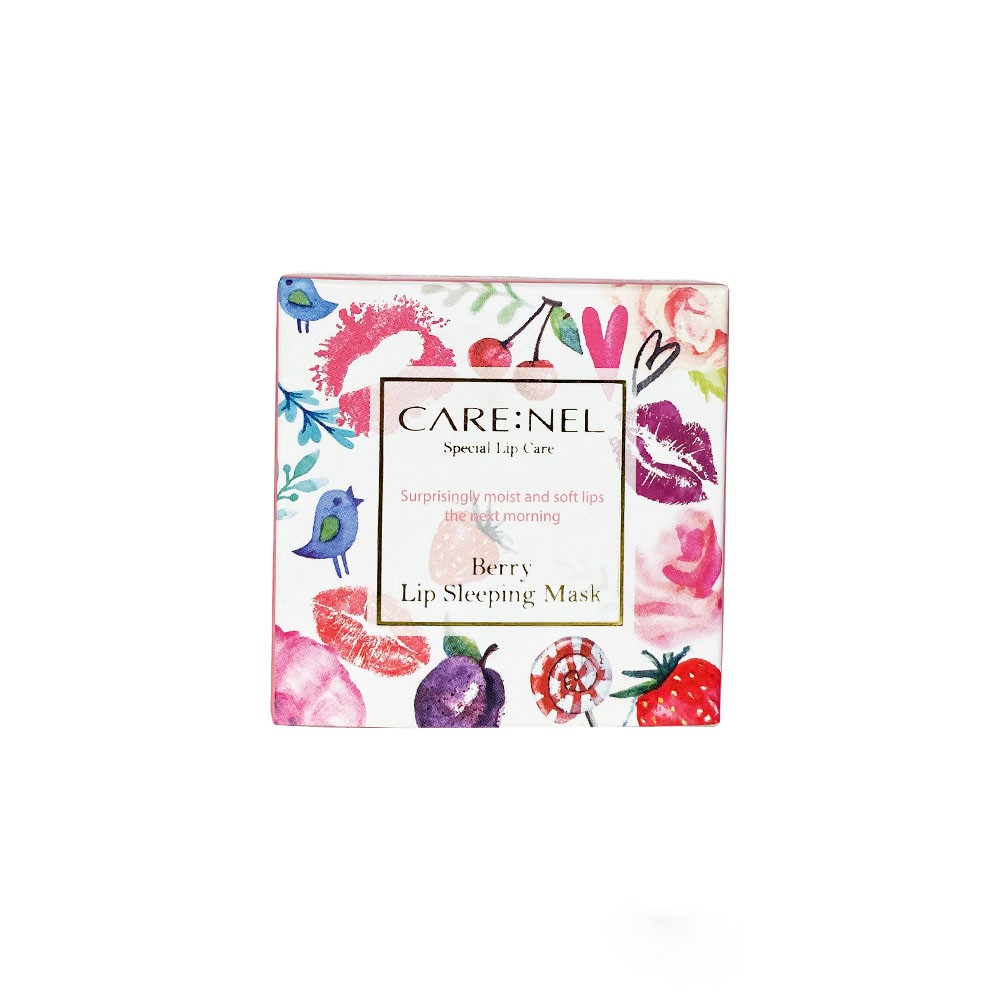 Mặt Nạ Ngủ Môi Carenel Care:nel hương dâu Berry Lip Night Mask 5g và 23g | BigBuy360 - bigbuy360.vn