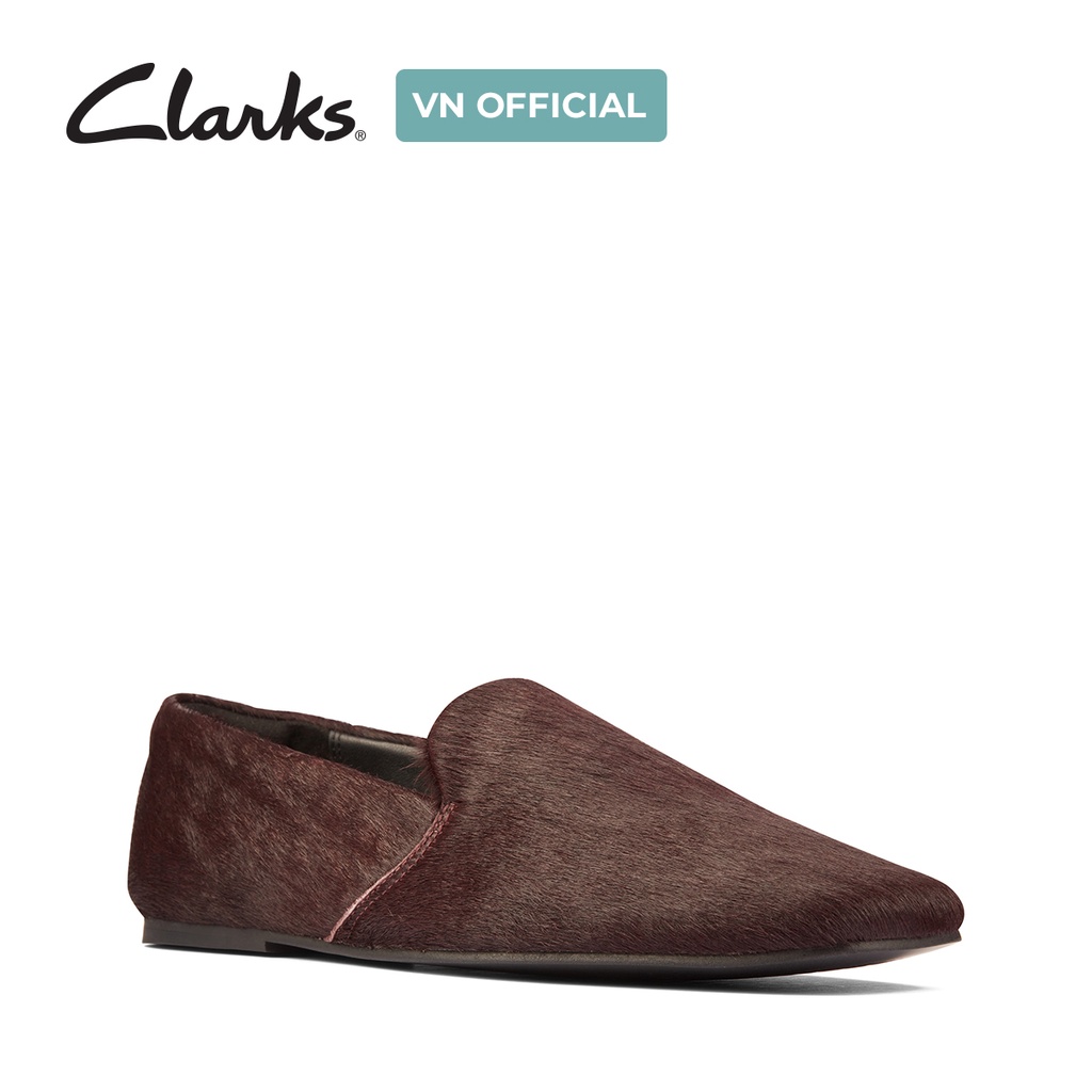 Giày cao gót nữ CLARKS Pure Slip màu Burgundy