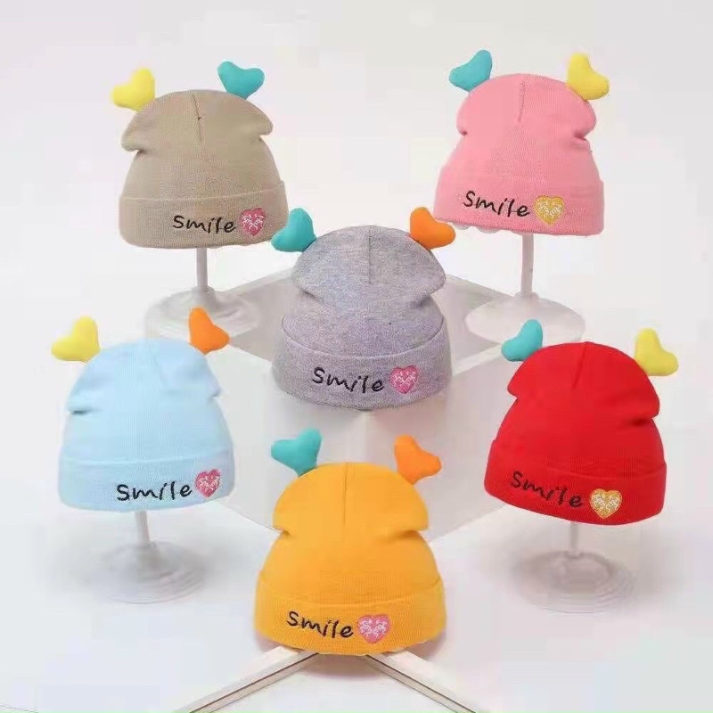 Mũ len hoạt hình cho bé (0-3 tuổi)