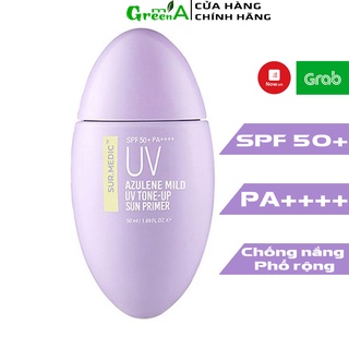 Kem Chống Nắng Sur Medic Nâng Tông Tự Nhiên Che Phủ Nhẹ Sur.Medic Azulene Mild UV Tone-Up Sun Primer SPF50+/PA++++ 50ml