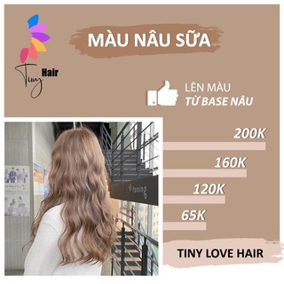 Thuốc nhuộm tóc màu NÂU SỮA