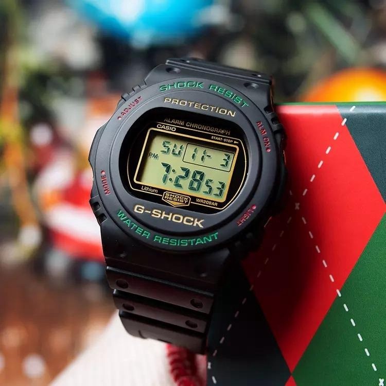 Đồng Hồ Casio Nam Dây Nhựa GSHOCK DW-5700TH-1DR Chính Hãng