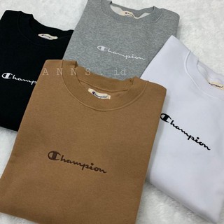 Áo Thun 100% Cotton Thêu Chữ Champion Thời Trang Năng Động