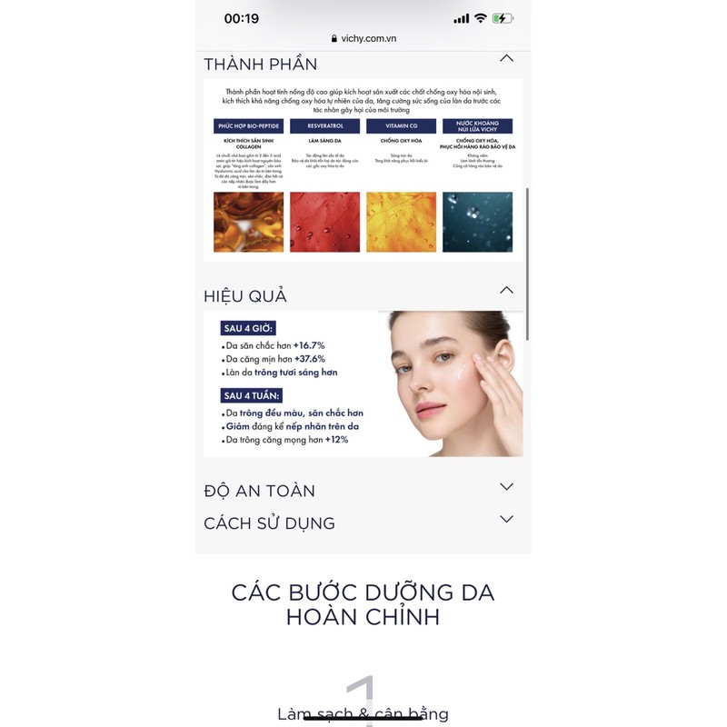 Serum chuyên sâu giảm thâm nám