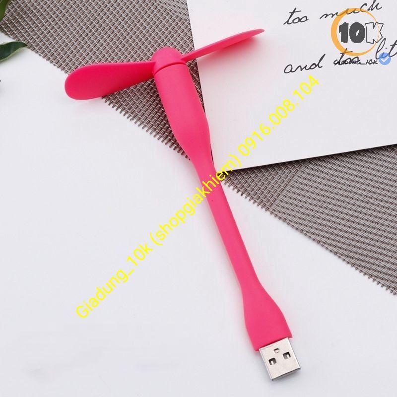 Quạt USB siêu mát (nhiều màu lựa chọn trong tùy chọn) (d2)