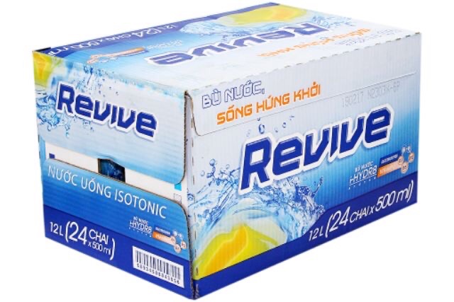 Nước tăng lực Revive chai 500ml lốc 6 chai