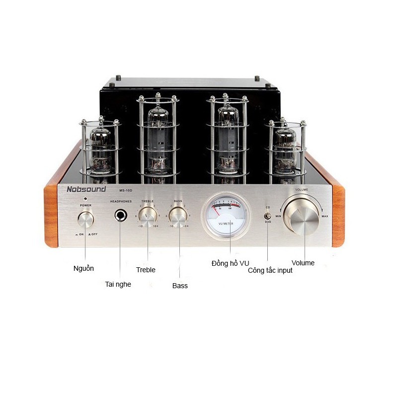 Amplifier Đèn Mini Nobsound MS-10D Cao Cấp