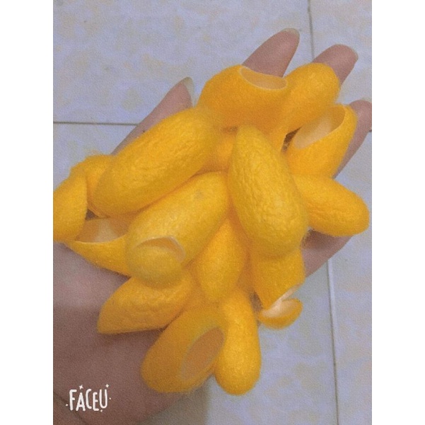 kén tằm tẩy tế bào chết ,dưỡng dạ căng mịn,loại bỏ mụn cám ,mụn đầu đen,cải thiện làn da sỉn màu(combo 20 kén) | BigBuy360 - bigbuy360.vn
