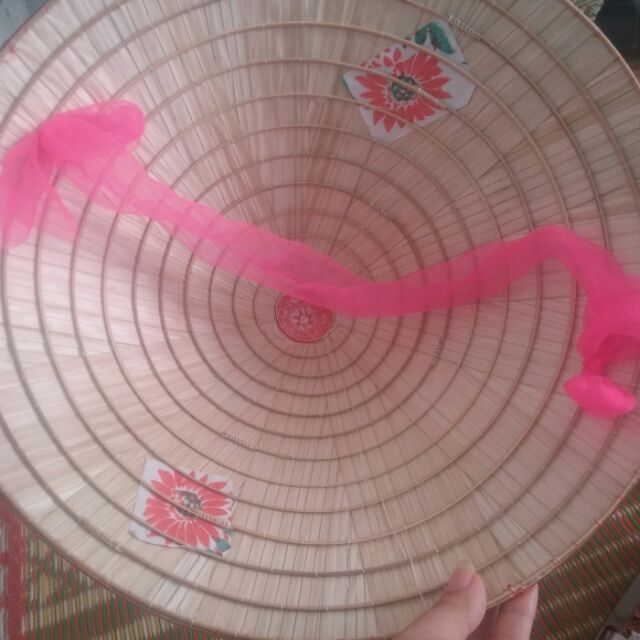 Combo 03 nón lá việt nam cỡ nhỡ đường kính 35cm cho khách giá rẻ