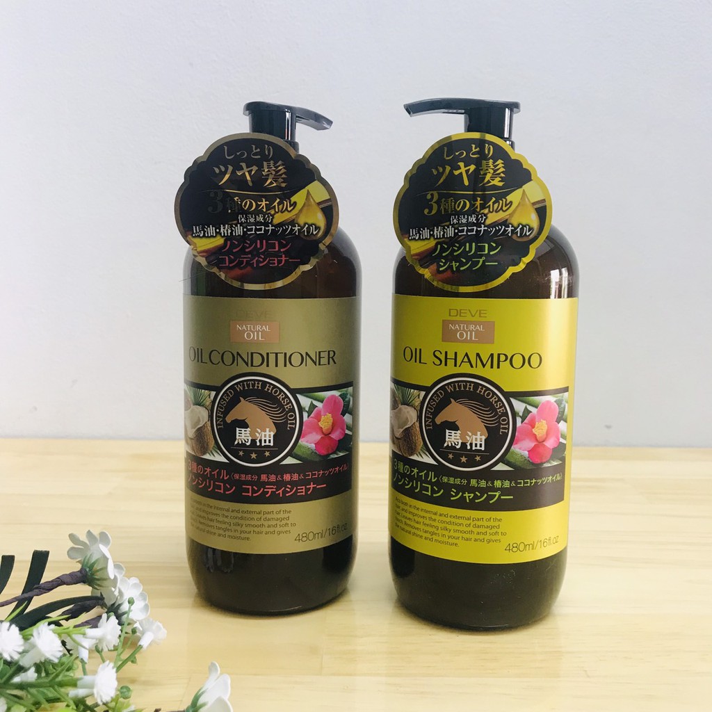 Dầu xả Deve Natural Oil 480ml