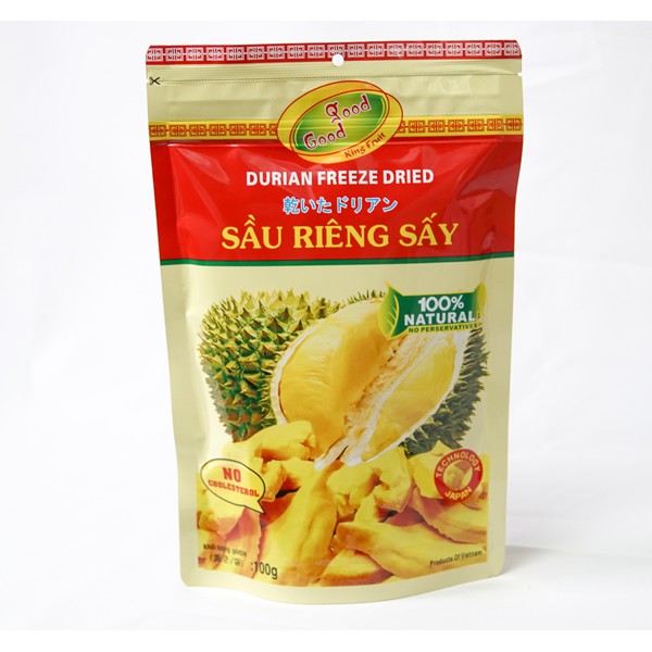 Sầu riêng sấy lạnh thơm ngon