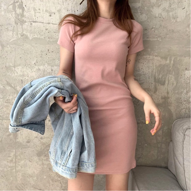 Váy Thun Body Ulzzang Loại 1 ( Có ảnh thật )