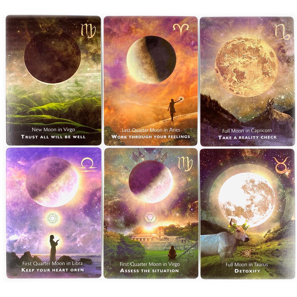 Bộ Bài Moonology Manifestation Oracle Nifoki C1
