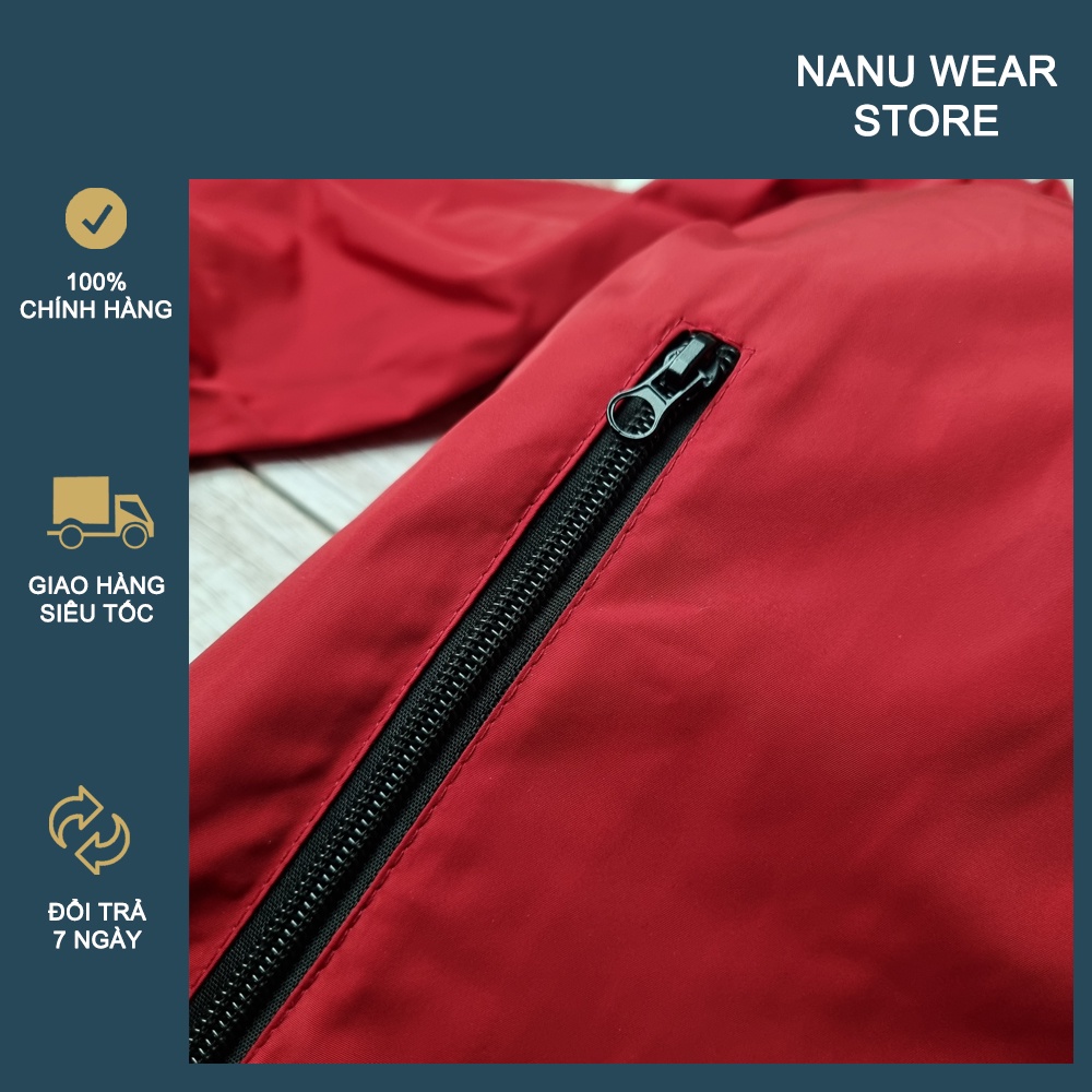 Áo khoác gió lót lưới cotton NANU WEAR